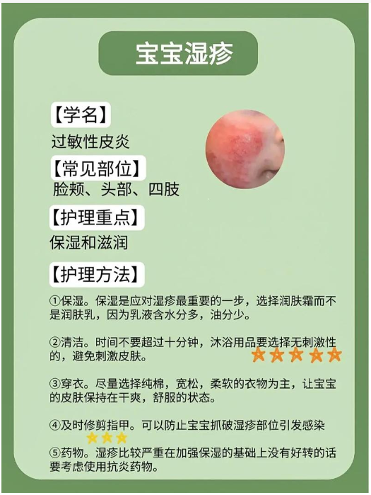 寶寶濕疹怎么辦？